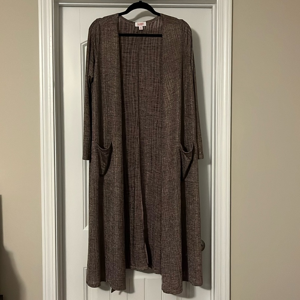 Metallic LuLaRoe Sarah Duster